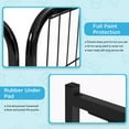 thumbnail image 6 of NiamVelo12-Panel 32" Metal Dog Playpen for Small and Medium Dogs , Portable Dog Fence Pet Exercise Pen Indoor/Outdoor Use（Black）, 6 of 8
