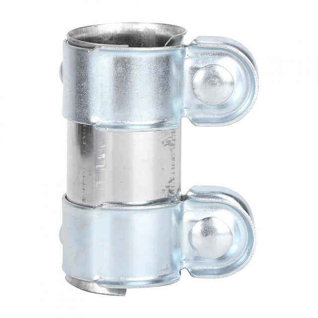 Jadeshay Conector de Manguito de Escape 38 x 90 mm Acoplador de Conector de Abrazadera de Tubo de Escape 8Z0253141 Ajuste de Repuesto para Ibiza