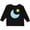 AB-Black, variant on Inktastic Moon and Star Boys or Girls Long Sleeve Toddler T-Shirt