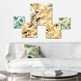 thumbnail image 2 of Designart "Galactic Green Camo III" Camouflage Wall Art Set Of 5 - Green Modern Hallway Metal Art Print Set, 2 of 6