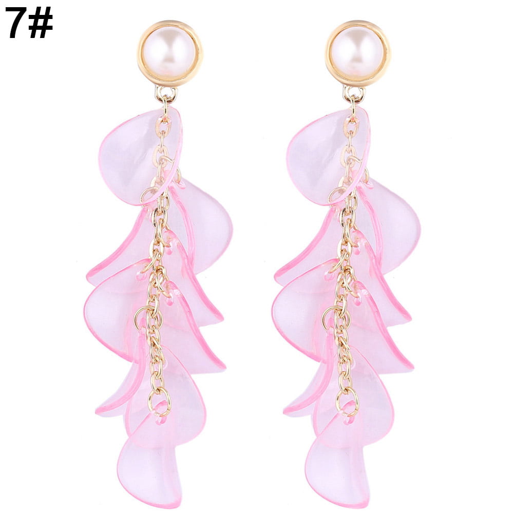 Lightweight Hoop Earrings Crystal Drop Dangle Earrings for Women Girls Earrings Stud Jewelry For Women Gift 