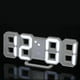 thumbnail image 5 of Reloj de pared digital shamjiam 3D LED Despertador USB Blanco Azul, 5 of 8