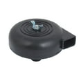 thumbnail image 1 of Unique Bargains PT 1/2 Dia Male Thread Air Intake Silencer Filter Compressor Black, 1 of 2