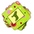 thumbnail image 2 of Siberian Husky Foam Coaster Set of 4, 2 of 3