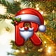 thumbnail image 2 of Decoraciones Del Árbol de Navidad Decoración Del Árbol de Navidad de 26 Letras Decoración Del Árbol de Navidad Colgante Decoración Del Árbol de Navidad Personalizada, 2 of 5