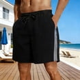 thumbnail image 6 of KyCheLot Mens Sweat Shorts Summer Daily Activewear Elastic Drawstring Wide Leg Lounge Shorts with Pockets, 6 of 7