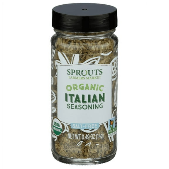 SPT Organic Salt-Free Italian Seasoning 0.49 oz - Pack of 3