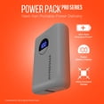 thumbnail image 2 of HyperGear 10000mAh 20WPD W/Digital Power Bank Grey, 2 of 5