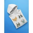 thumbnail image 3 of Funny Cats.   Hoodie Women -Image by Shutterstock, Female XX-Large, 3 of 4