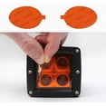 thumbnail image 1 of Mercedes C-Class (01-04) Amber Fog Light Covers, 1 of 3