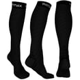 thumbnail image 1 of Medias de compresión Physix Gear Sport negras S/M para la circulación, 1 of 6