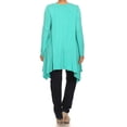 thumbnail image 4 of Women's Trendy Style Plus Size Long Sleeves Solid Tunic Top, 4 of 4