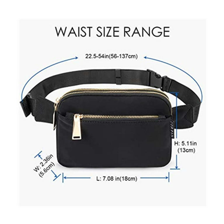 Leather Fanny Packs for Women Fashionable Plus Size Black Fanny Pack for  Men Cute Crossbody Bags Belt Bag Waist Pack With Large Capacity Casual Hip