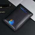 thumbnail image 5 of Miroddi Minimalist Wallets for Men, Slim Leather Bifold Wallet Credit Card Holder with Cash Pocket, ID Window, RFID Blocking, Gifts for Men, Black, 5 of 9
