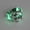 silver & green, variant on Men Women Luminous Dragon Ring Glowing In The Dark Open Band Finger Rings Gift-silver & blue-11