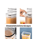 thumbnail image 2 of Set D 4 Contenedor Con Tapa Hermética Para Cocina Y Cereal Xtellar transparente, 2 of 3