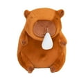thumbnail image 3 of Carpincho de peluche de juguete, muñeco de peluche de capibara, juguete para dormitorio, sofá, simulación de lindo capibara, animales de peluche,, 3 of 9