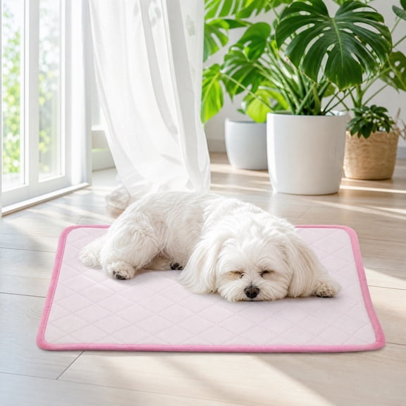 Pet Cooling Mat, Non-Slip, Breathable, Cooling Sleeping Mat, Waterproof Cooling Mat for Cats and Dogs,19.69x15.75in