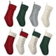 thumbnail image 3 of Medias de Navidad Moyic de punto estilo vintage con forro suave, 3 of 6