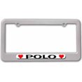 thumbnail image 1 of Polo Love with Hearts License Plate Frame, 1 of 1