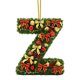 thumbnail image 1 of Adornos navideños de acrílico con 26 letras y gorro de Papá Noel | Adornos colgantes 2D para árbol, manualidades y decoración navideña | Adornos para árbol, chimenea, puerta y ventana, 1 of 5
