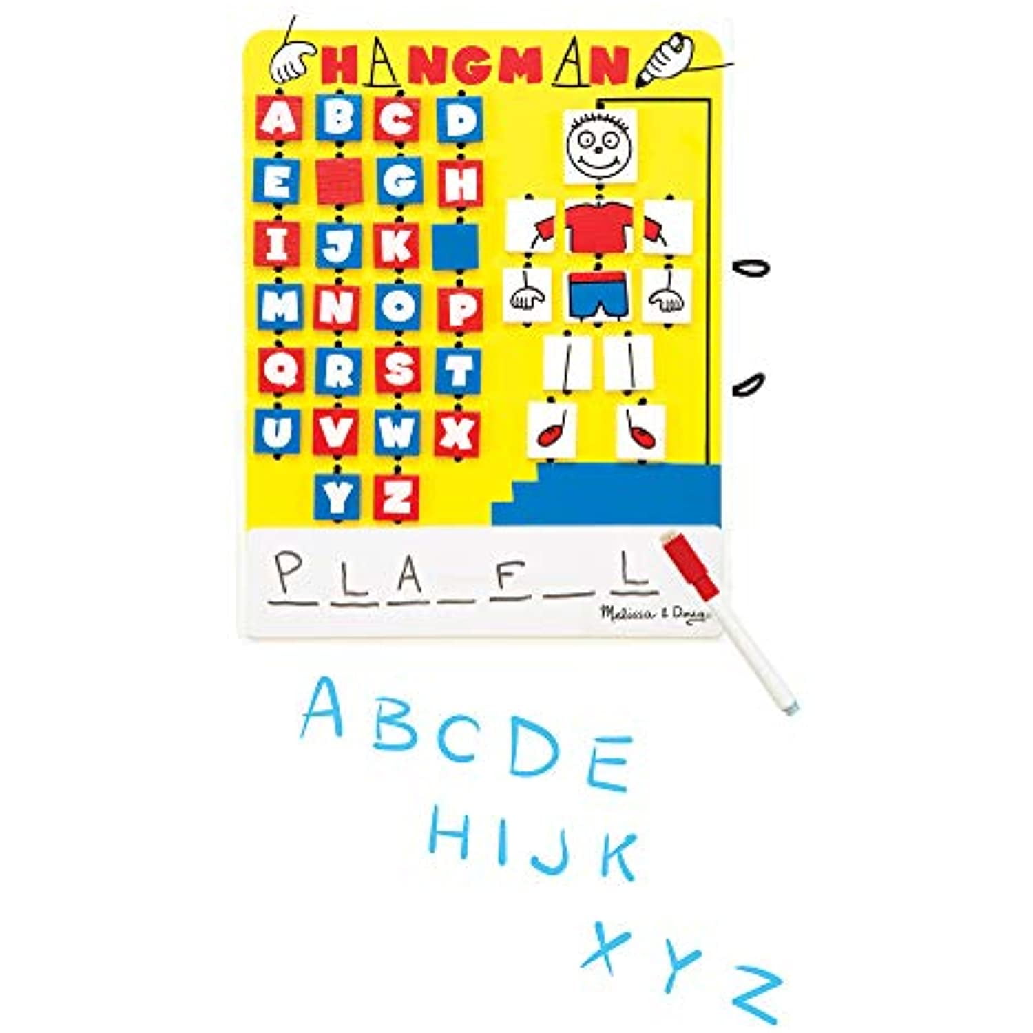 Melissa & Doug Flip-to-Win Travel Game Hangman – Lakeland Baby and Teen  Furniture