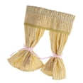thumbnail image 1 of 1:12 Miniatura Cortina Larga de Tela de - Juguetes para Niños Amarillo Macarena Dollhouse Miniatures Curtain, 1 of 5