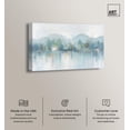 thumbnail image 2 of Reflective Blue Calm II Canvas Coastal Abstracts by Art Remedy, Gallery Wrapped, 24" x 16", 2 of 7