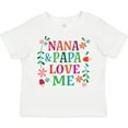 thumbnail image 3 of Inktastic Nana and Papa Love Me Girls Toddler T-Shirt, 3 of 5