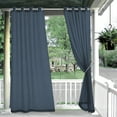 thumbnail image 5 of IMossad 52x84in Waterproof Outdoor Sheer Curtain, Patio Gazebo Transparent Mesh Panel for Porch, Balcony, Garden, and Window Decoration, 5 of 6