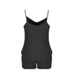 thumbnail image 3 of CHUMUD Two Piece Sets for Women Summer Outfits Lounge Sets Sleeveless Spaghetti Strap Cami V Neck Ribbed Tank Tops Shorts Casual, 3 of 6
