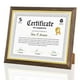 thumbnail image 1 of Marco de fotos Heimlove Walnut Gold 22x28 cm Diploma, 1 of 7
