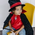 thumbnail image 6 of Melissa & Doug Magician Costume Role Play Set - Includes Hat, Cape, Wand, Magic Tricks, 6 of 10
