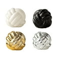 thumbnail image 5 of 1PC Black Decor Knot for Coffee Table Decor Books, Book Shelf Decor Accents, Home Decor Aesthetics, Console Entry Table Decor, Decorative Objects,3.15" x 3.7", 5 of 6