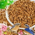 thumbnail image 2 of Amzey 2 Pack 1 lb Dried Mealworms for Chickens, Pet Birds, Chicken Feed, Bluebirds Food, Parakeet Food, Wild Birds Food, 2 lbs Total, 2 of 8
