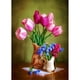 thumbnail image 1 of Taladro Diamante Pintura (DB2875) 5D DIY Flores completas Bordado de punto de cruz (C969) 45x60cm Hugtrwg Para estrenar, 1 of 1