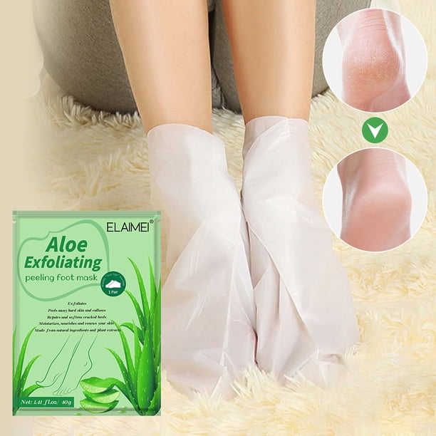 Foot Peel Mask Exfoliating Callus Dead Skin Remover Smooth Feet Care
