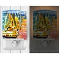 thumbnail image 2 of Caroline's Treasures 6022CNL Shrimp Boats Ceramic Night Light, 6x4x3", multicolor, 2 of 2