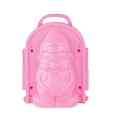 thumbnail image 1 of Tholdsy Clip para hacer bolas de nieve, portátil, bonito, reutilizable, lavable, para niños, para jugar al aire libre, molde tridimensional, Juguetes de construcción Rosado, 1 of 6