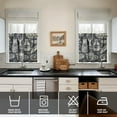 thumbnail image 4 of Kitchen Food Cooking Chef 3-Piece Kitchen Curtains Set Kitchen Curtains Sets with Valance for Windows Rod Pocket Machine Washable Kitchen Decor Decorations (54"x18"+2x27.5"x24"), 4 of 6