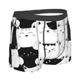 thumbnail image 3 of Naloa Doodle Cute Cat Print Mens Underwear - Boxers for Men, Classic Briefs for Men, 3 of 9
