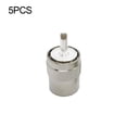 thumbnail image 1 of CB antena de radioaficionado UHF PL-259 PL259 Adaptador de conector coaxial de soldadura de enchufe macho conector RF 5 Piezas Noticed EL1274-00, 1 of 2