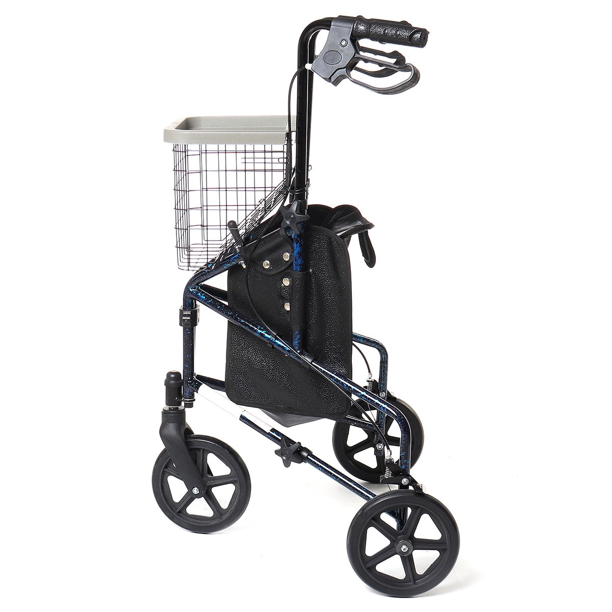 foldable zimmer frame with wheels
