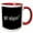Red/White, variant on 3drose, Gor Religion, 11oz Two-tone Yellow Mug