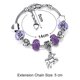 thumbnail image 5 of Pulsera con dijes de diamantes de imitación de cristal brillante y colgante de unicornio, caja de regalo y juego de tarjetas para mujeres y niñas, 5 of 8