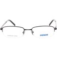 thumbnail image 2 of Denim 136 Semi-Rimless Rectangular Graphite Eyeglasses, 2 of 2