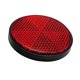 thumbnail image 1 of Etiqueta engomada del reflector de la bicicleta Reflectores de advertencia de seguridad para la motocicleta Rojo JShteea  El nuevo, 1 of 6