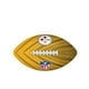 thumbnail image 3 of Football Wilson, equipo de la NFL, Tailgate Pittsburgh Steelers Junior, 3 of 6