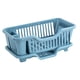 thumbnail image 5 of Estante para platos y escurridor de platos, herramienta multifuncional para cocina azul, 5 of 9