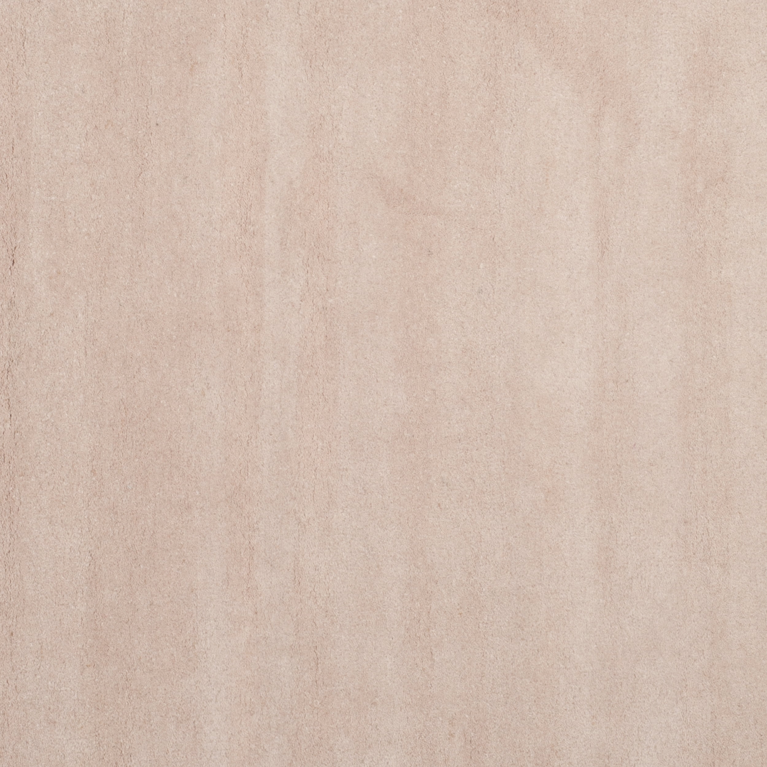 SAFAVIEH Bella Danita Plain Dotted Bordered Wool Area Rug, Light Pink/Ivory, 3' x 3' Square